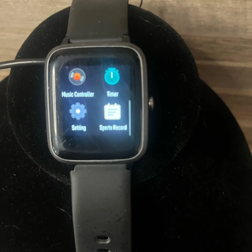 Blackview Smartwatch with Black Band